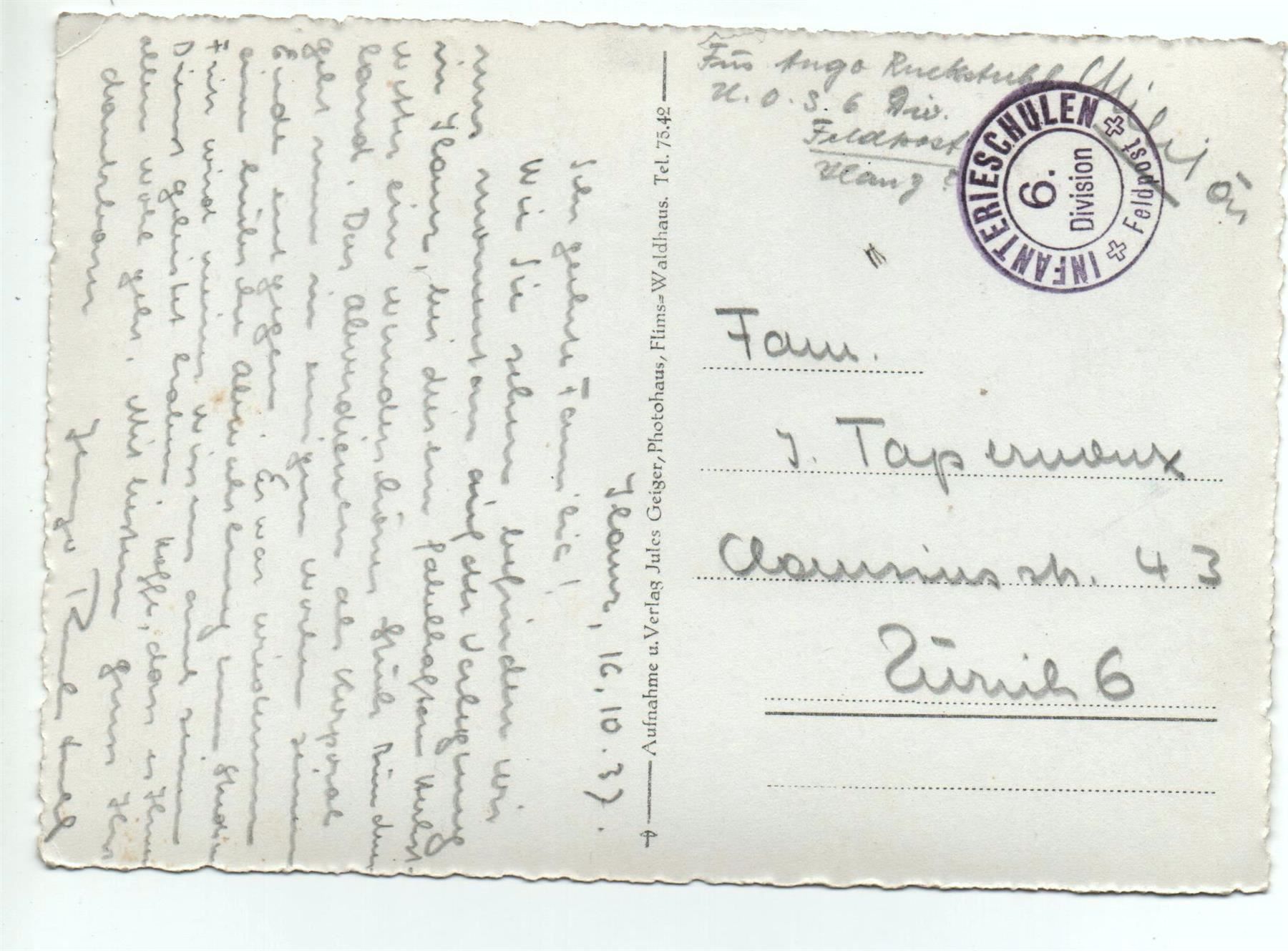 Cartes postales: ILANZ Nr. 1275 – D'occasion à Jona par philajona 1