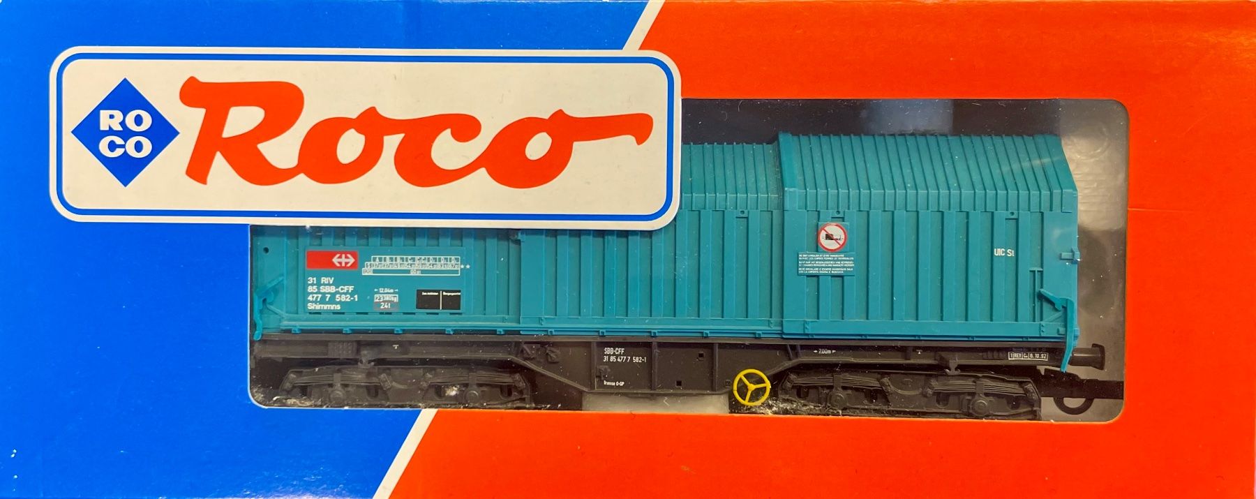 Roco Modelleisenbahnen: Roco SBB Coilwagen 46770, H0, OVP – Gebraucht aus Bern von schm1969 4