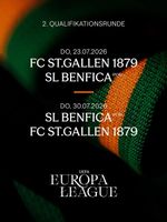 2 x Sitzplatz FC St.Gallen vs SL Benfica UEFA Europa League