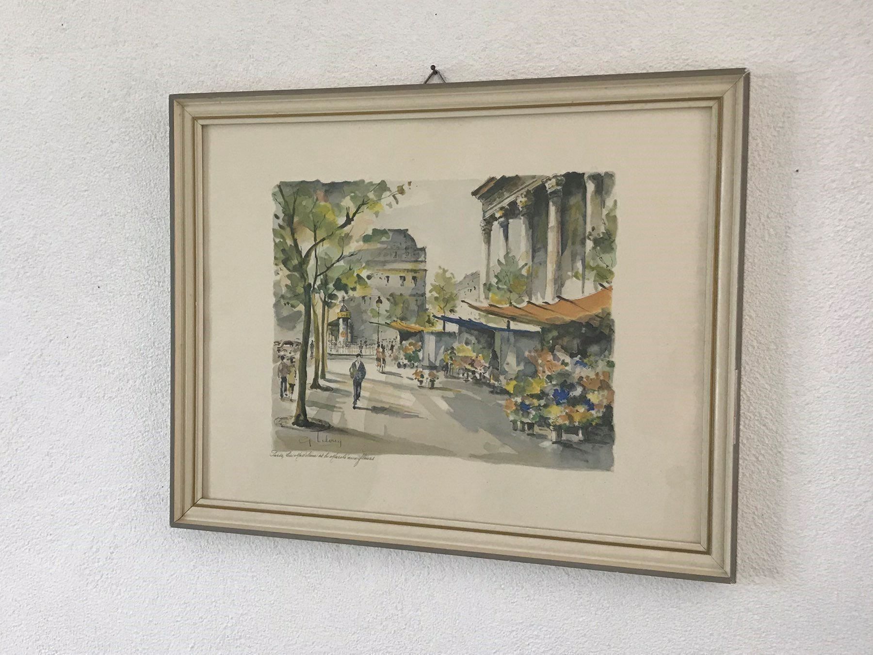 Foto & Immagini: Litho von G. Lelong, Paris – Usato da Einsiedeln venduto da Brocki59 3