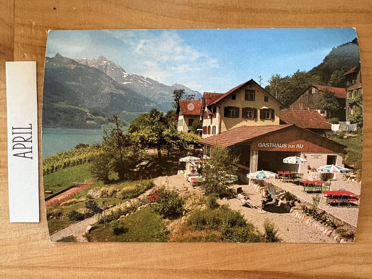 Ansichtskarten: AK von Seegasthaus  Au – Gebraucht aus Rümlang von Kartenpost1