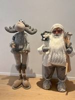 Deko Nikolaus & Rentier für Weihnachten - Handgenäht