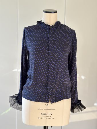 Vintag Valentino Miss V Bluse - Grösse S