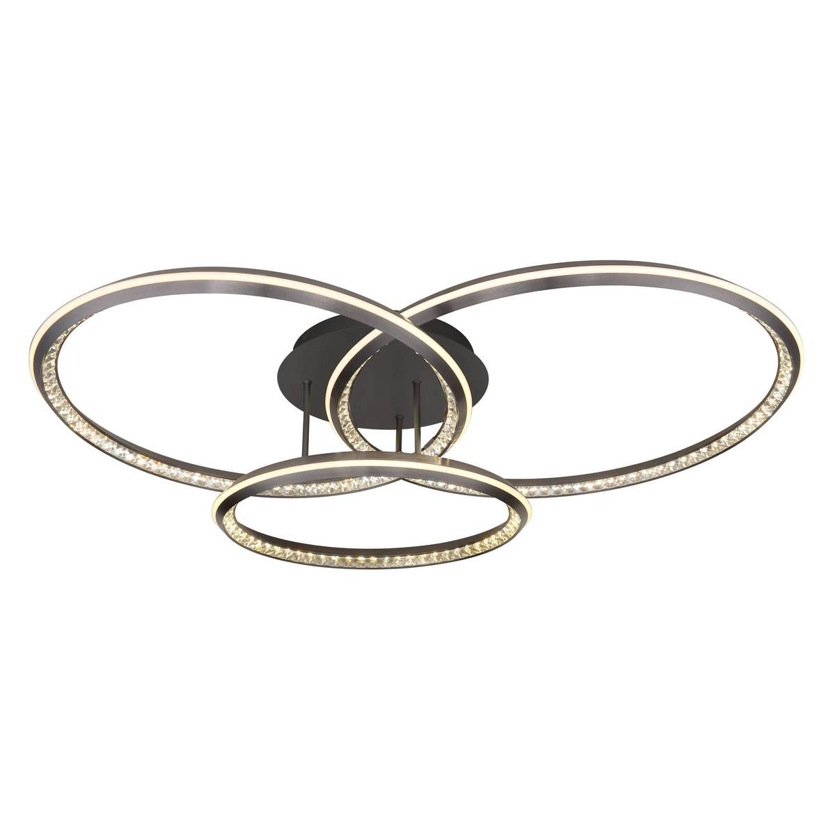 Lampadari & plafoniere: LED Deckenleuchte, Grau, 110 cm x 81 cm – Nuovo (secondo la descrizione) da Kreuzlingen venduto da Smart-Light 9