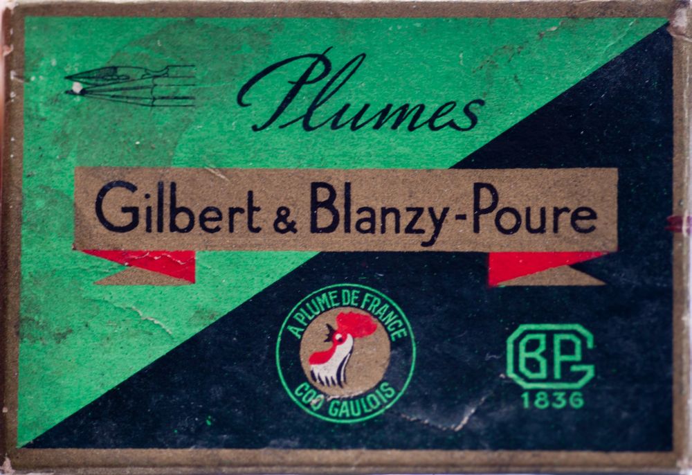 Gilbert&Blanzy-Poure N°707L'Ambassadrice - Plume à encre 10x (Neuf ...