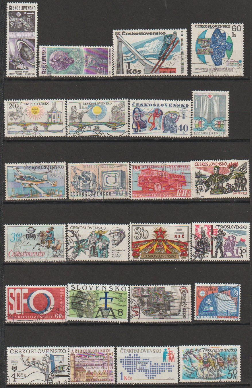 Alle Briefmarken: Tchécoslovaquie Collection bon état – Gebraucht aus Crans-Montana von kira56 2