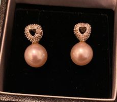 W.Gold Ohrstecker 750 mit St. Und Perle