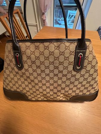 Gucci Tasche/Handtasche mit GG Muster - Klassiker!