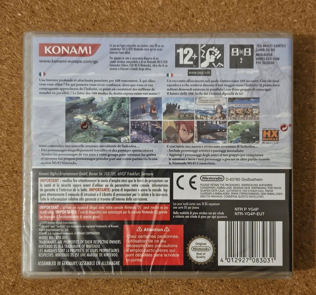 Giochi: Suikoden Tierkries - DS - Neuf – Nuovo e nell'imballaggio originale da Delémont venduto da Max-VideoGames 3