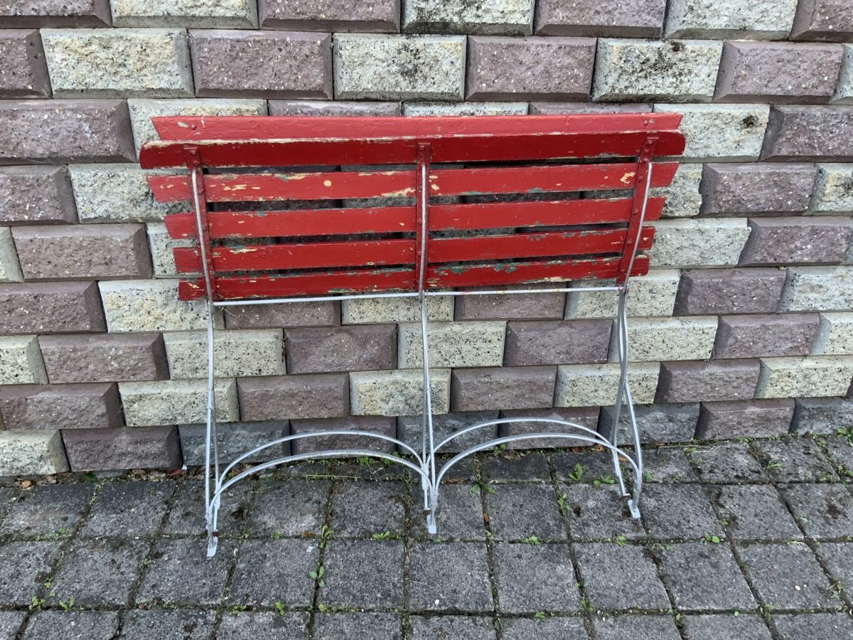 Bancs: Antiker Gartenbank Klappbar  – D'occasion à Willisau par Minali 4