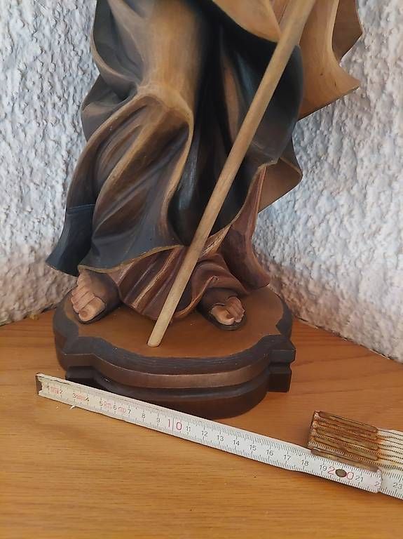 Figuren: Dolomiten, Holzfigur einer Heiligen – Gebraucht aus Troistorrents von cla_5smf 2