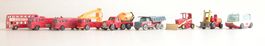 Englisches Fahrzeug-Set 9-tlg. Lesney/Matchbox/Corgi