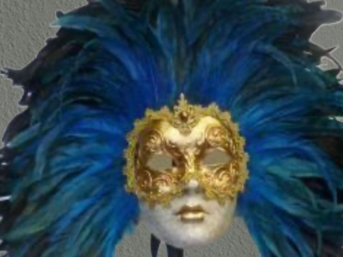 Maschere: Maske Donna, Larve, Grind – Nuovo e nell'imballaggio originale da Emmen venduto da codici 1