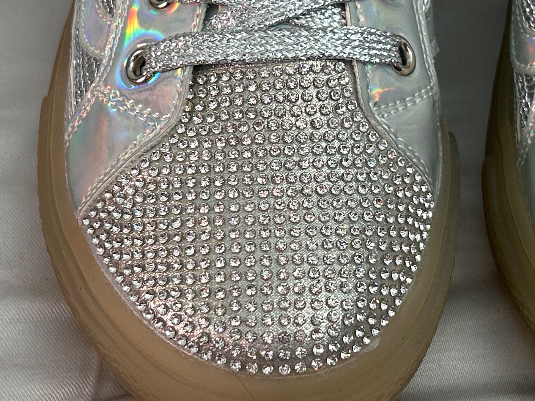Scarpe da donna: Sneakers silber Gr 37 Neu Gratis Versand – Nuovo e nell'imballaggio originale da Regensdorf venduto da Spyke55 2