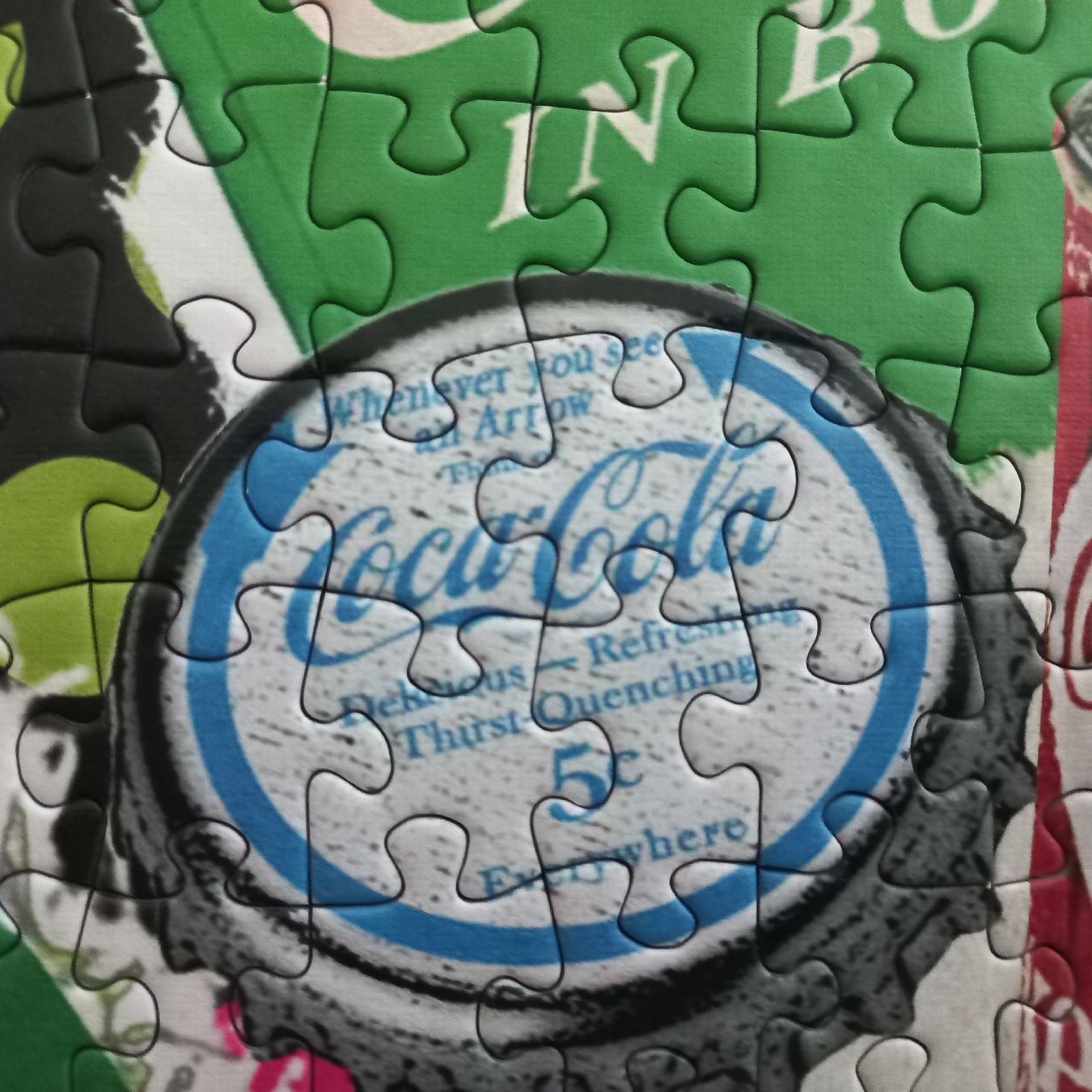 Puzzles: Coca-Cola Collage Puzzle 1000 Teile vollständig – Gebraucht aus Lachen SZ von jimmygoal13 4
