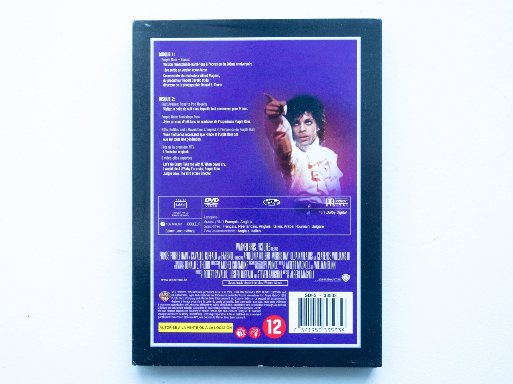 Tutti i DVDs: Prince - Purple Rain (2 DVD) – Usato da Belmont-sur-Yverdon venduto da ag97 1