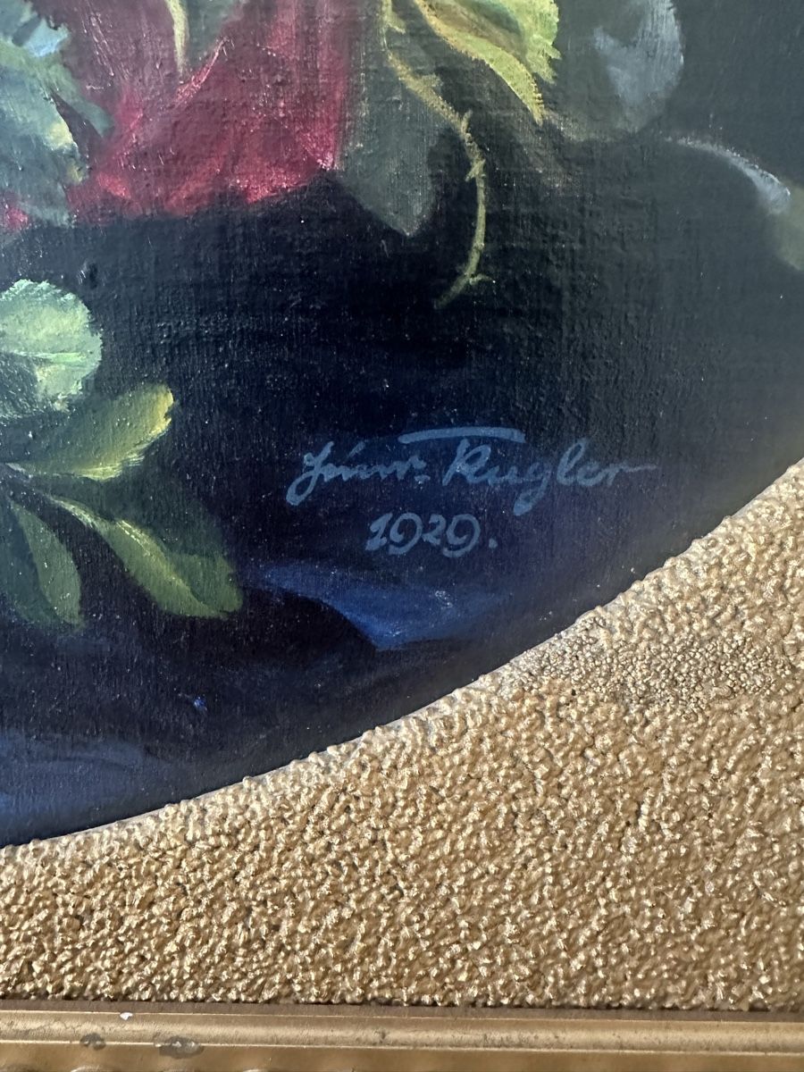 Dipinti: Rose Painting from 1929 – Usato da Dübendorf venduto da reb_b67f 1