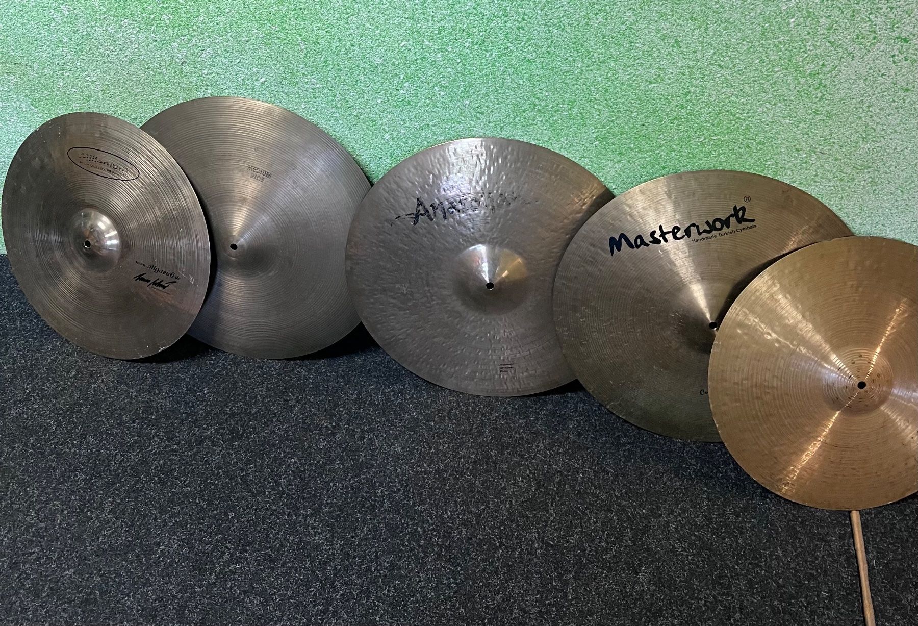 Strumenti musicali: Lot von Ride Cymbals gebraucht – Usato da Ried-Brig venduto da duracell555