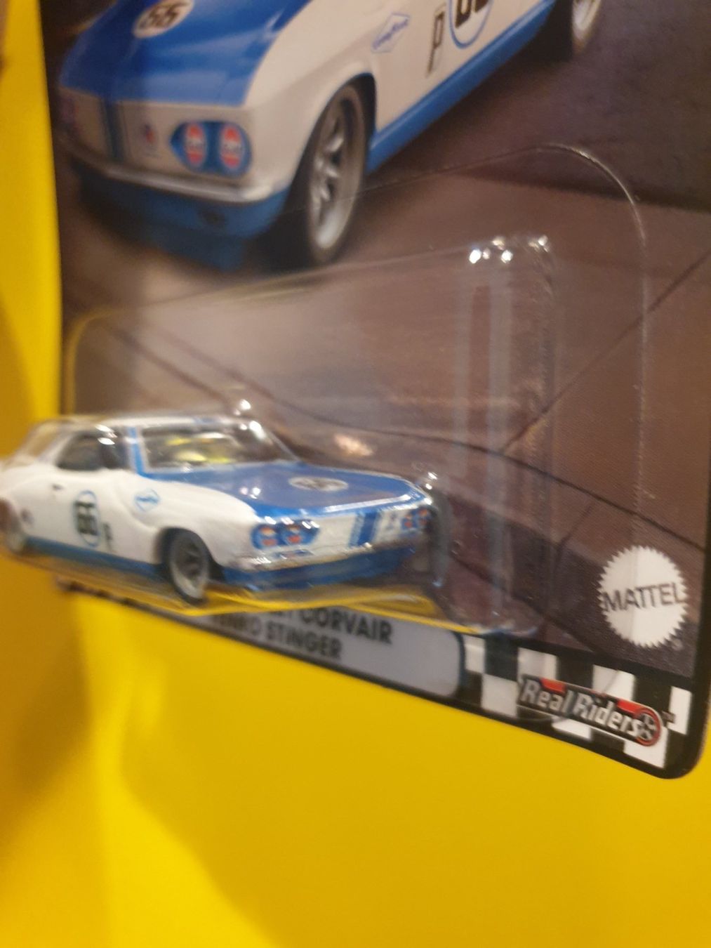 Hot Wheels Modellini d'auto: Hot Wheels '66 CHEVROLET CORVAIR YENKO STINGER – Nuovo e nell'imballaggio originale da Oftringen venduto da Rotor 3