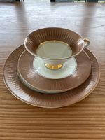 Zeh Scherzer Bavaria Gedeck, vintage, Goldrand,Top! (53)