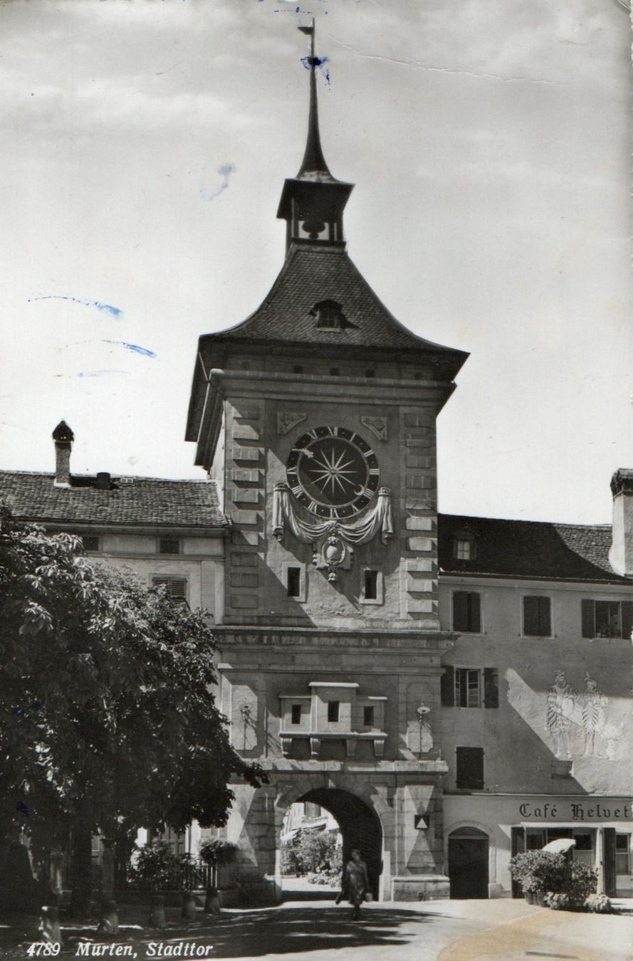Cartoline postali: Murten - Stadttor – Usato da Melano venduto da pisonsdro