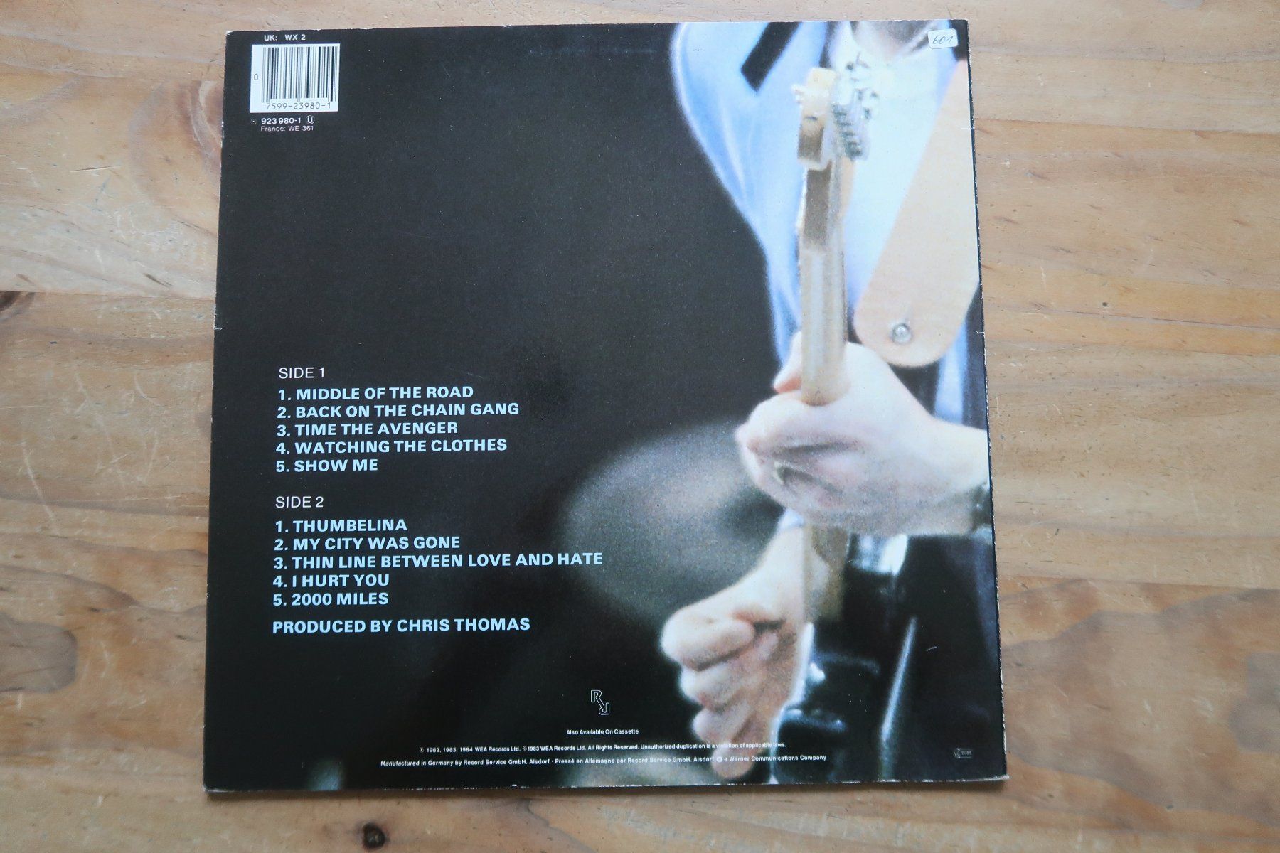 Dischi in vinile: THE PRETENDERS - LEARNING TO CRAWL - VINYL LP – Usato da Basel venduto da Patiscat 1