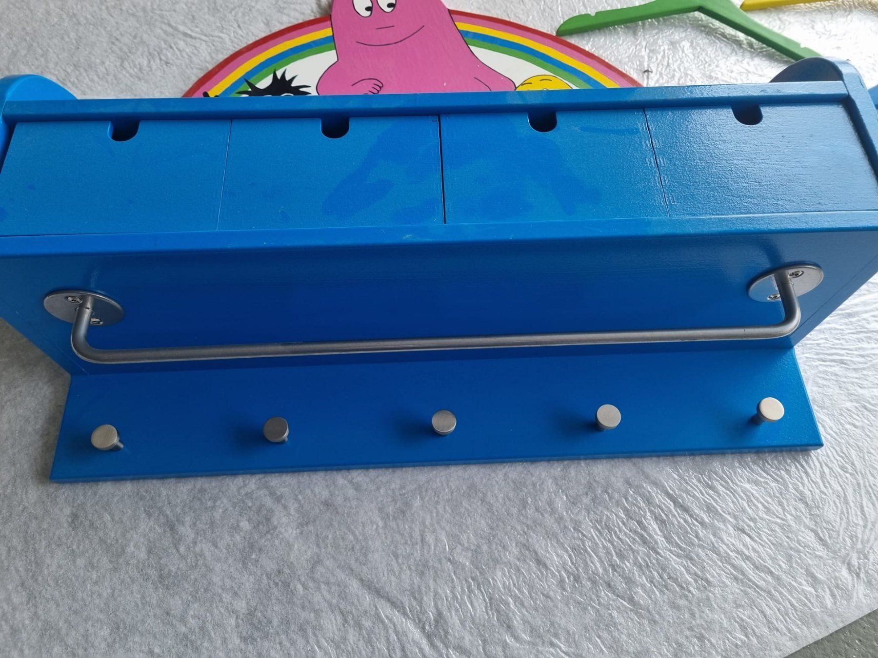 Garderobe: coole Kindergardarobe Barbapapa – Gebraucht aus Rothenfluh von Sawi80 5