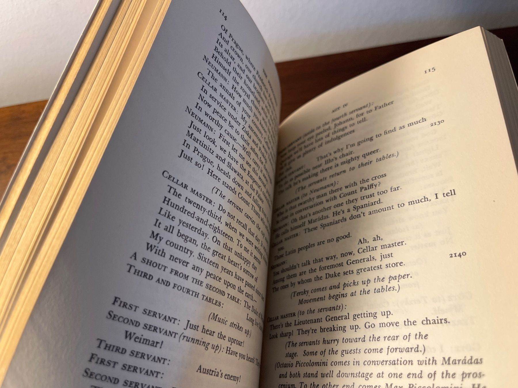 Libri: Buch - Wallenstein, Schiller, English – Usato da Luzern venduto da Jiggy_8898 8