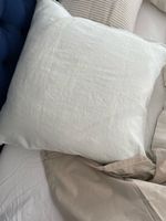 Kissenbezüge Set 3 Stück Leinen Baumwolle neu