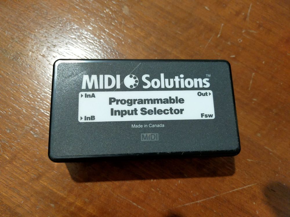 MIDI Solutions Programmable Input Selector (Neu (gemäss Beschreibung ...