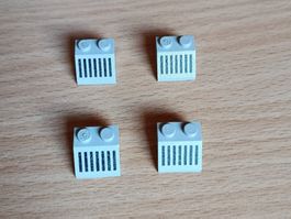 LEGO Classic Space - Slope Grill Pattern - 3039p05 (Lot 3)