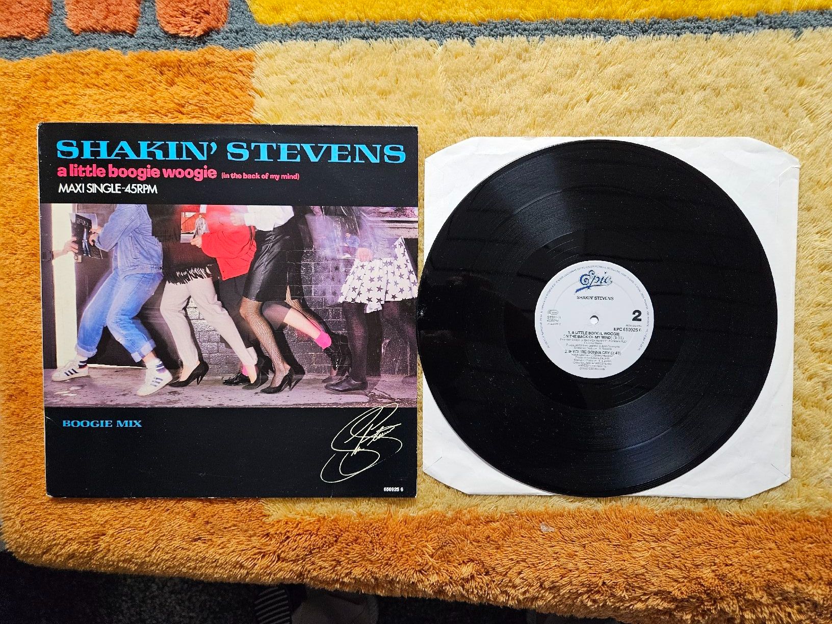 Dischi in vinile: Shakin' Stevens Maxi-Single - A Little Boogie Woogie – Nuovo (secondo la descrizione) da Lyss venduto da Alexine