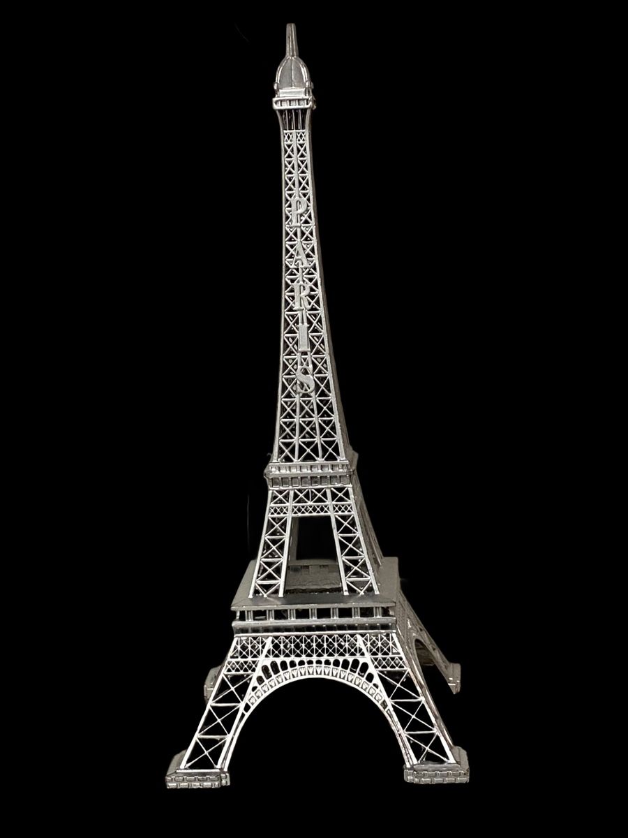 Tutte le decorazioni: Eiffelturm Paris silberfarben – Usato da Allschwil venduto da Deal_Tiger99