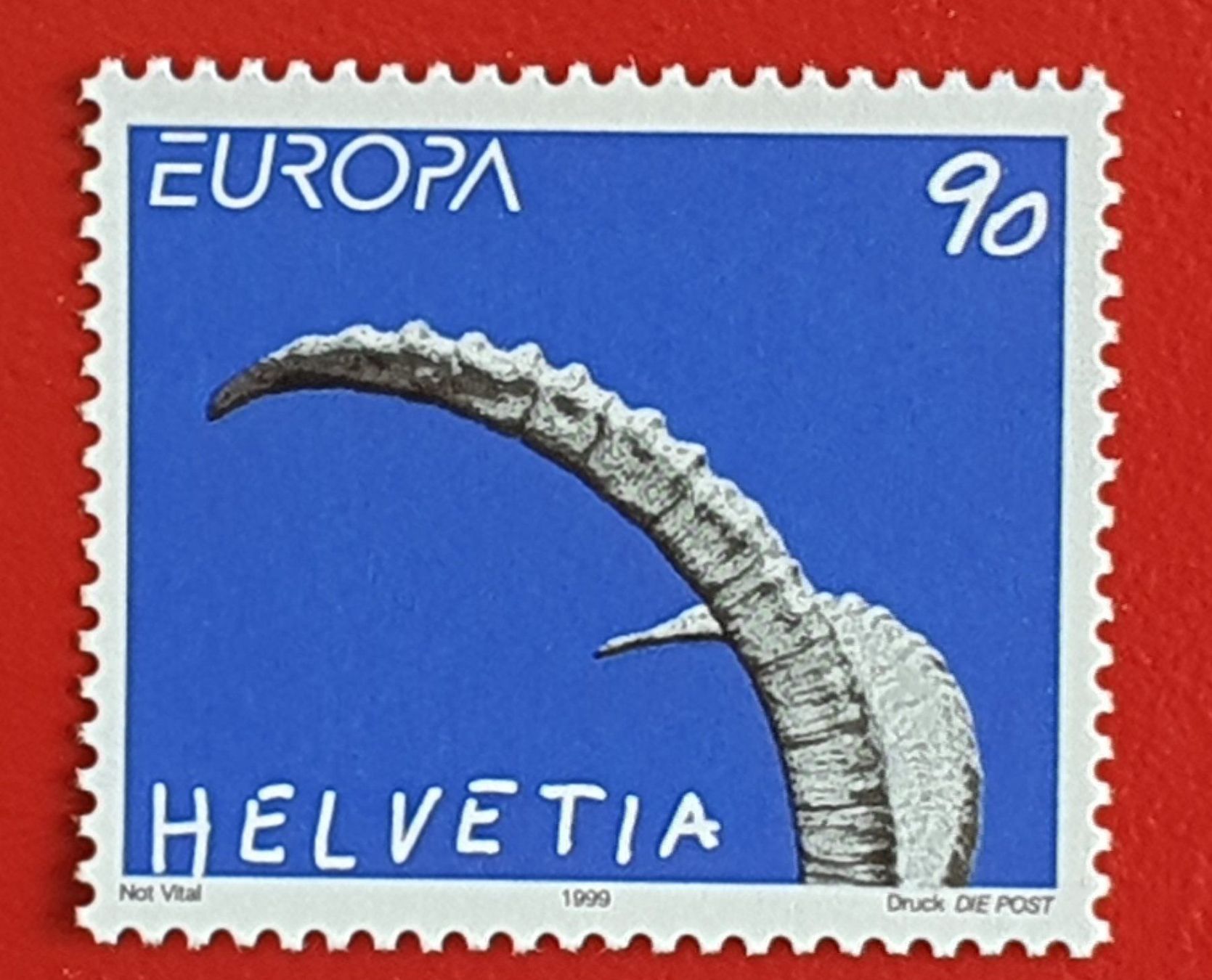 Tutti i francobolli: EUROPA CEPT 972 STEINBOCK 1999** POSTFRISCH – Nuovo (secondo la descrizione) da Düdingen venduto da Quartierstrasse