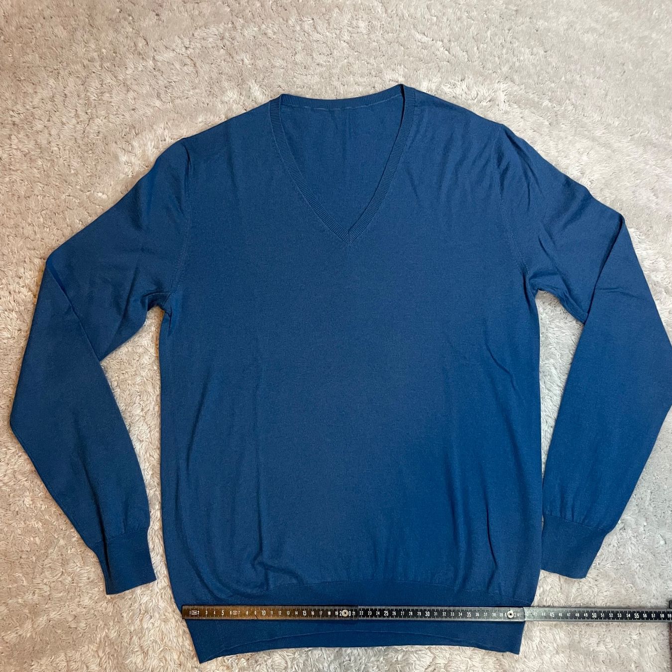 Prada Maglioni & Felpe: Prada Kaschmir-Seide Pullover Blau Gr. 52 – Usato da Bubikon venduto da SwissSecondLife 1