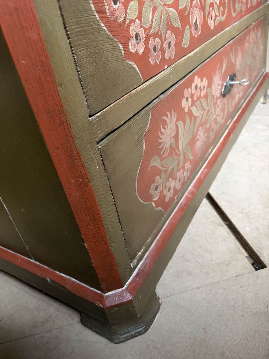 Cassettiere: Antike Kommode mit Bauernmalerei – Usato da Römerswil LU venduto da mr-max11 7