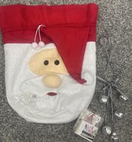 Weihnachtssack Nikolaus und Tischdeko Set neu