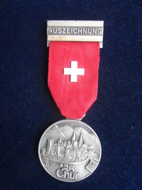 Medaillen: Eidg. Schützenfest Chur 1985 – Neu (gemäss Beschreibung) aus Luzern von Horoskop1