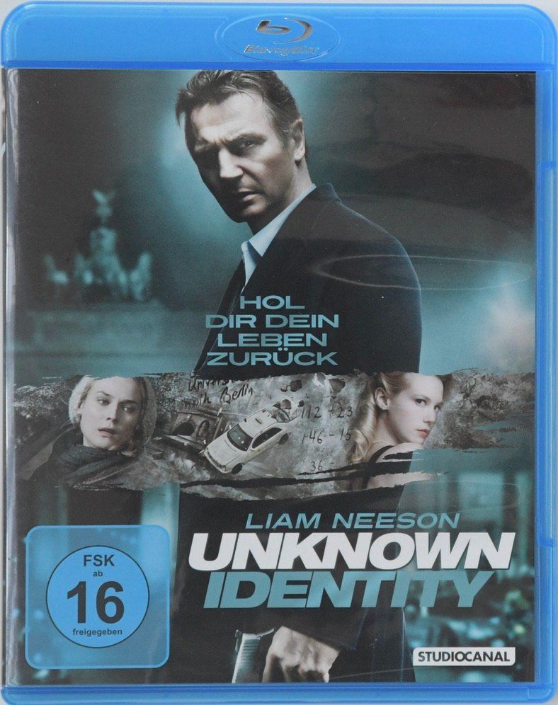 Tutti i DVDs: UNKNOWN IDENTITY - Hol dir dein Leben zurück mit Liam Neeson – Usato da Remetschwil venduto da tgd_gbp8