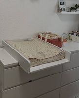 Table à langer blanche avec matelas 