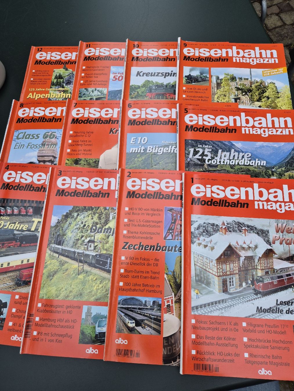 Riviste & Magazine: Eisenbahn Modellbahn Magazin 2007 – Usato da Ehrendingen venduto da Amigo5