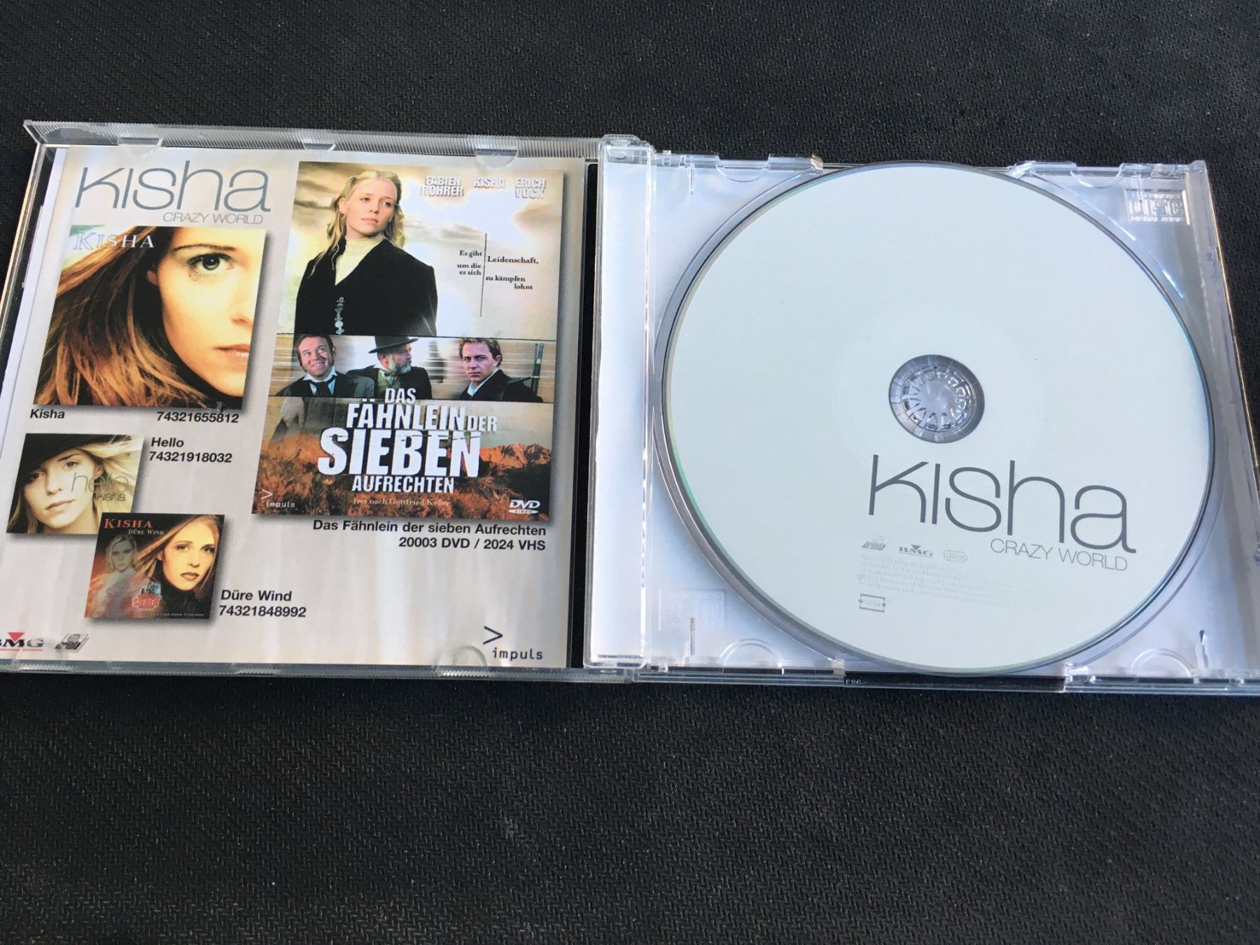 CD: Kisha - Crazy World -CD- – Usato da St.Gallen venduto da MedienJoe 1