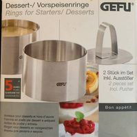 Dessert- /Vorspeisenringe