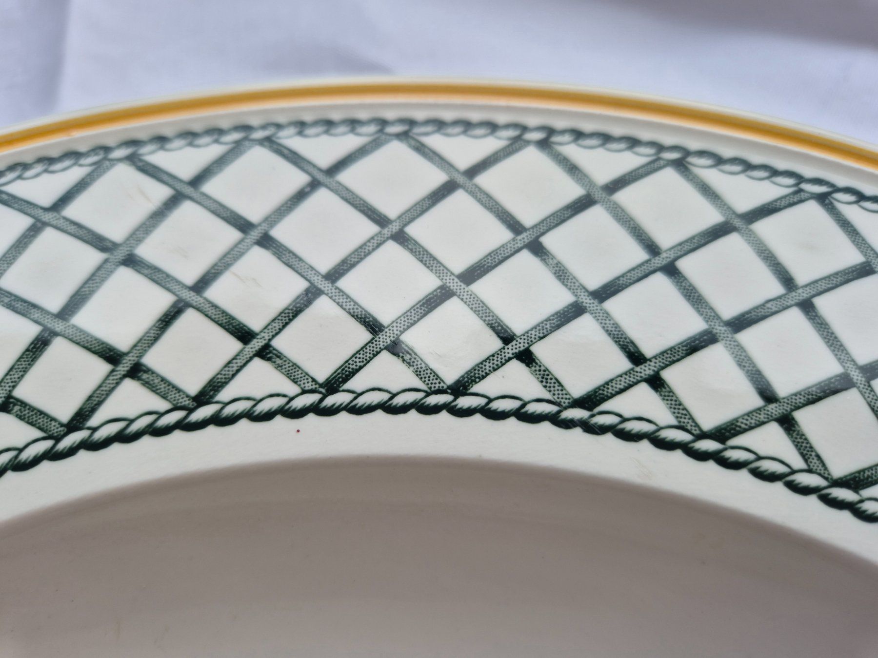 Villeroy & Boch Ciotole: Servierteller mit Früchtekorb-Motiv, Vileroy&Boch – Nuovo (secondo la descrizione) da Bern venduto da aronari 2