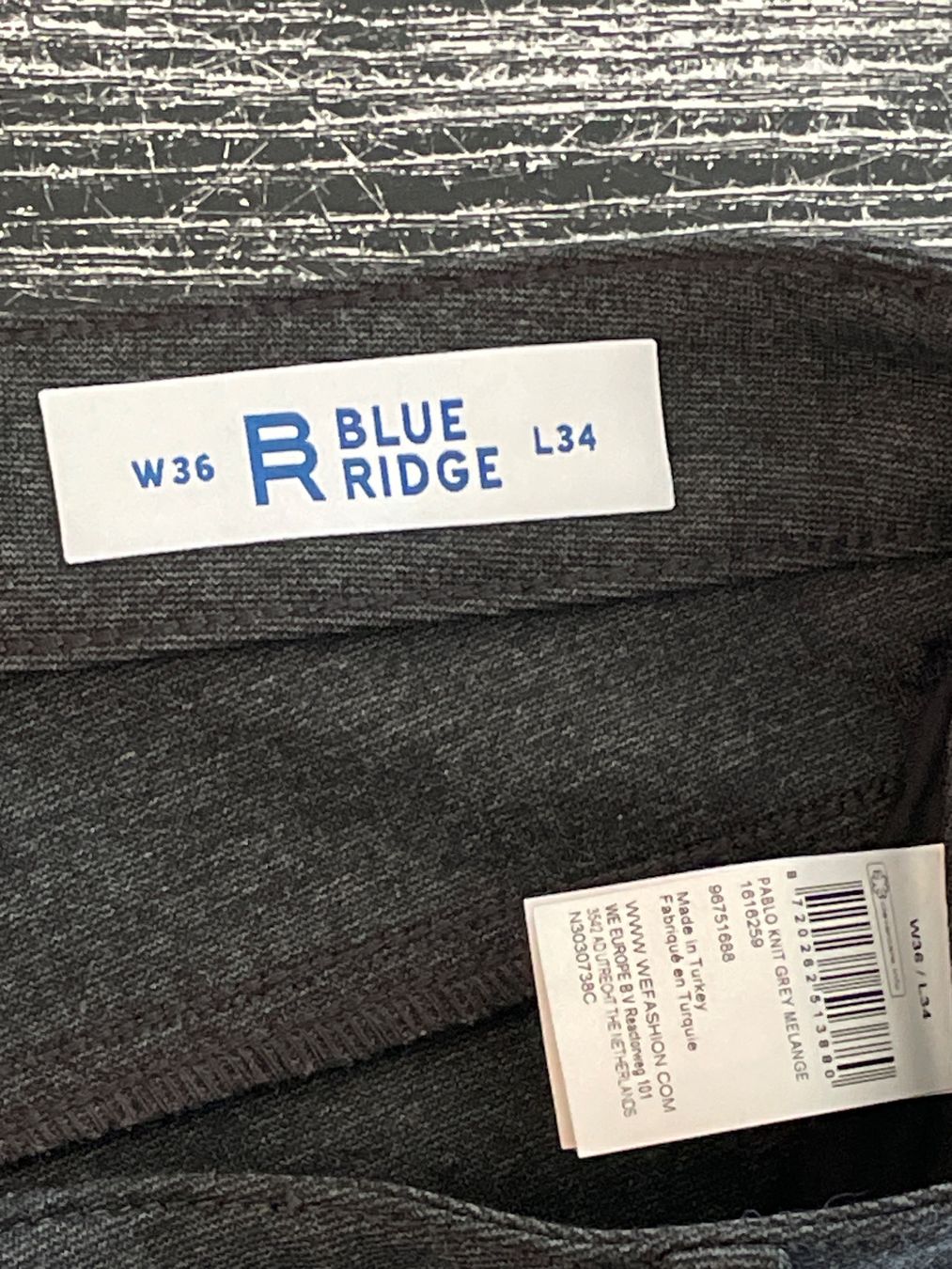 We Pantaloni: Hose Blue Ridge W36 L34 – Nuovo (secondo la descrizione) da Schlossrued venduto da Julio25 2