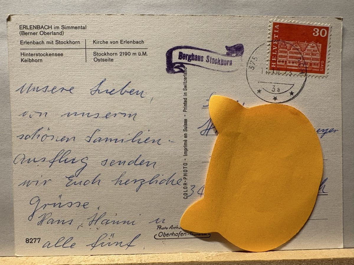Cartes postales: AK von Erlenbach – D'occasion à Rümlang par Brieftaube1 1