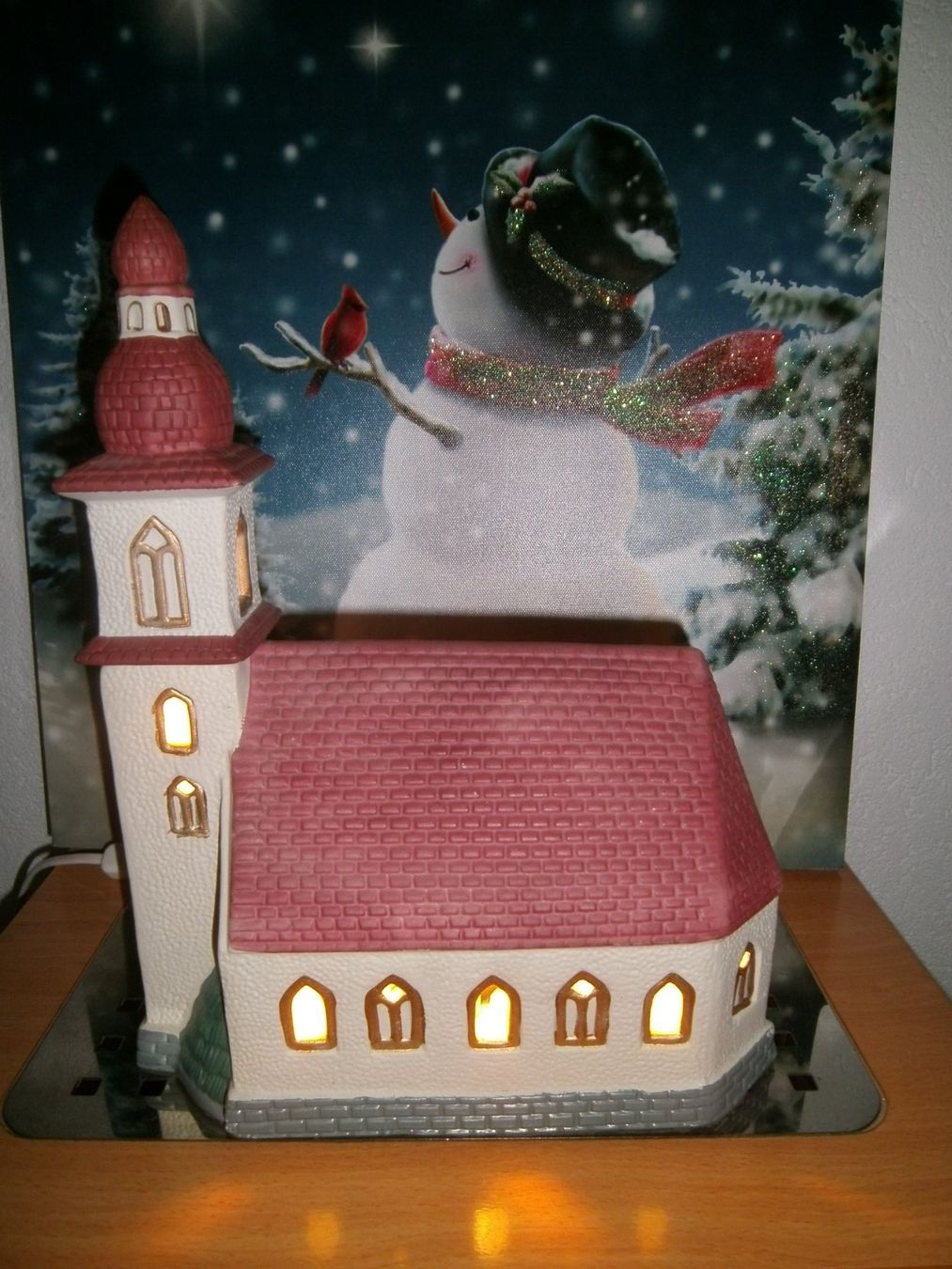 Tutte le decorazioni: Déco de Noël " église " – Usato da Moutier venduto da Mouschka 3
