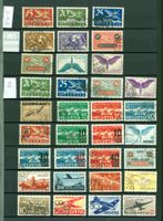 Flugpost SUPER Sammlung 2 Seiten und 4 FDC (B480)