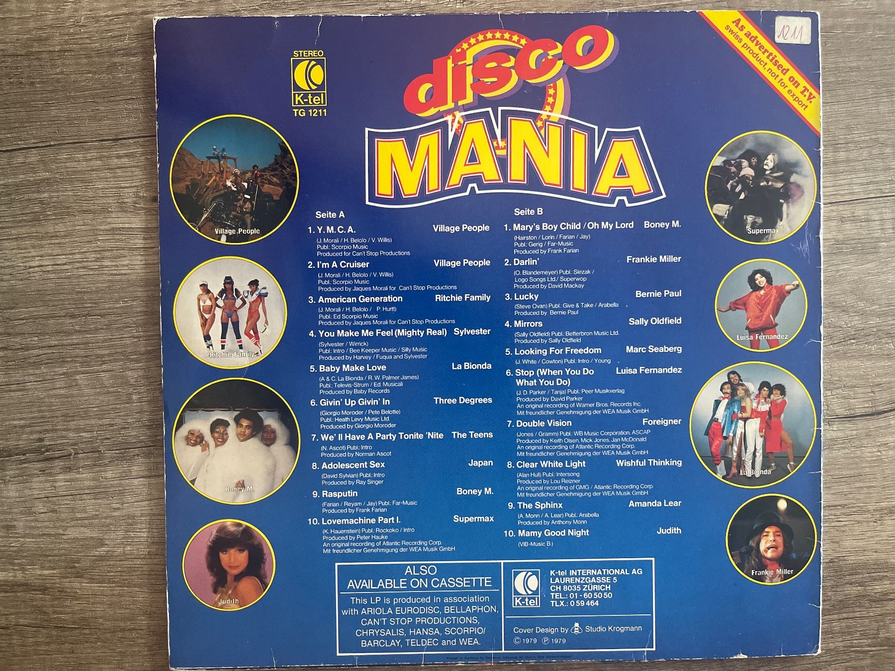 Dischi in vinile: A623/Disco-Disco Mania – Usato da Frutigen venduto da Philippe_jsp 1