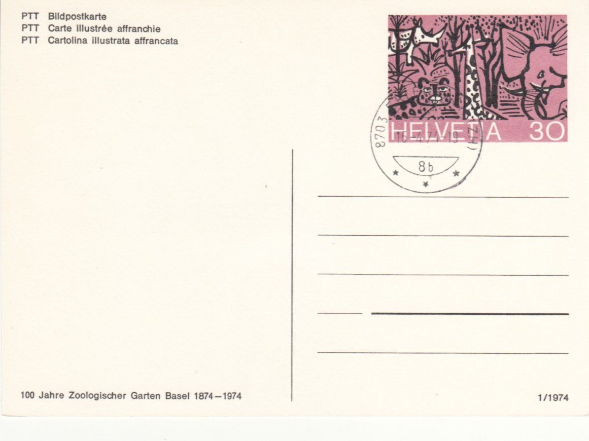 Tutti i francobolli: SGK PK 207 mit ET Erlenbach – Usato da Bürglen TG venduto da StampGraf